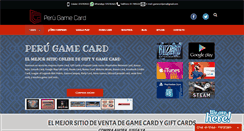 Desktop Screenshot of perugamecard.com